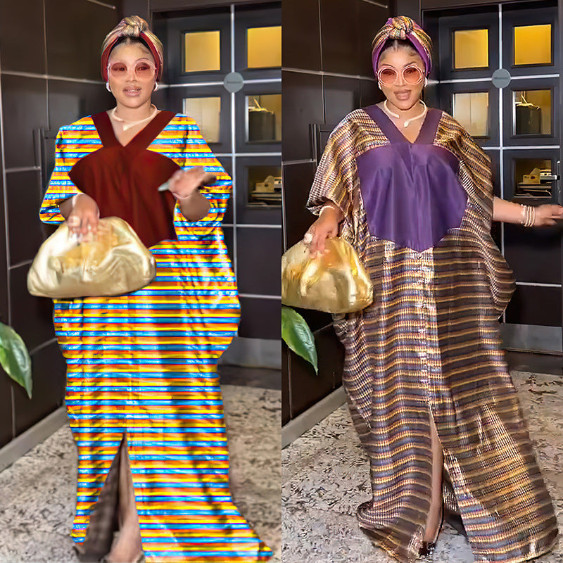 Women's African Fashion Robe Dress