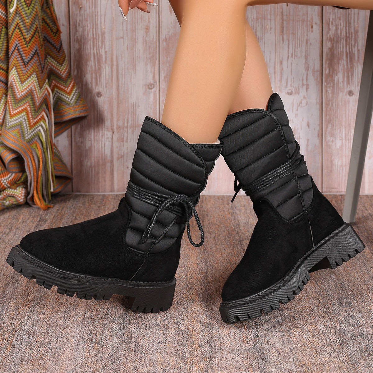 Women's Mid-calf Snow Boots