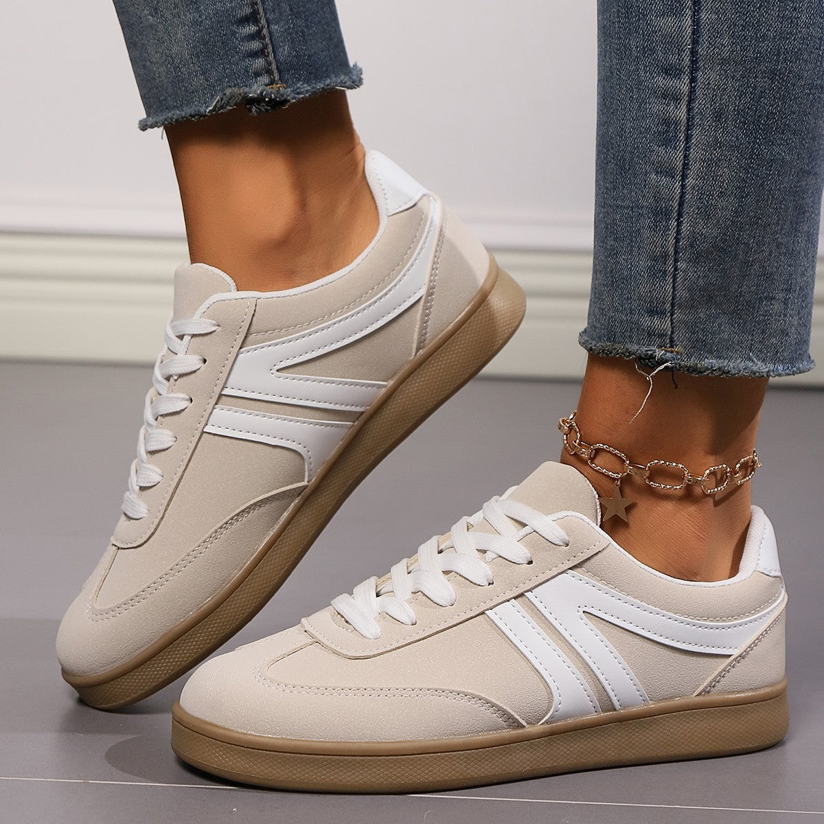 Women Sports Slip On Casual Shoes