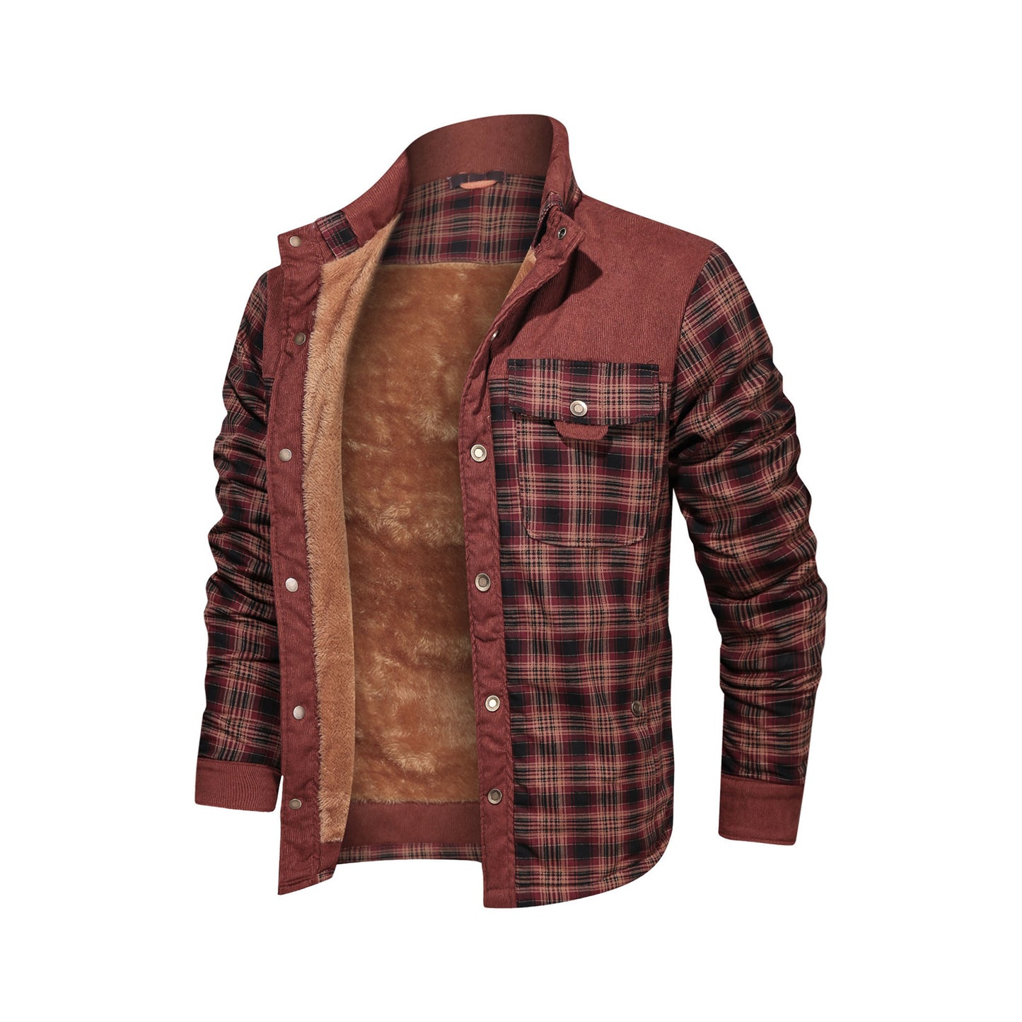 Men's Fleece Thickened Coat