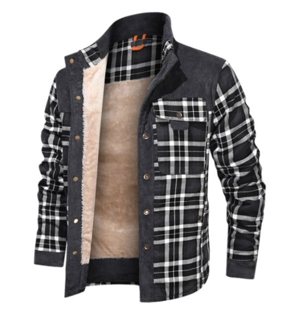 Men's Fleece Thickened Coat