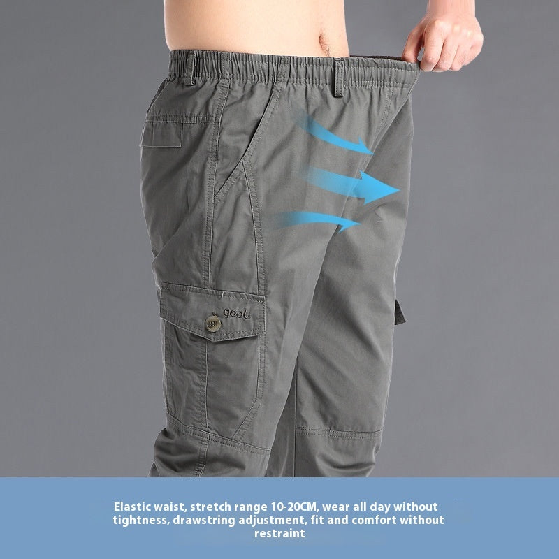 Loose Straight Casual Men's Pants