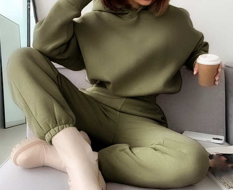 Navel Solid Color Suit