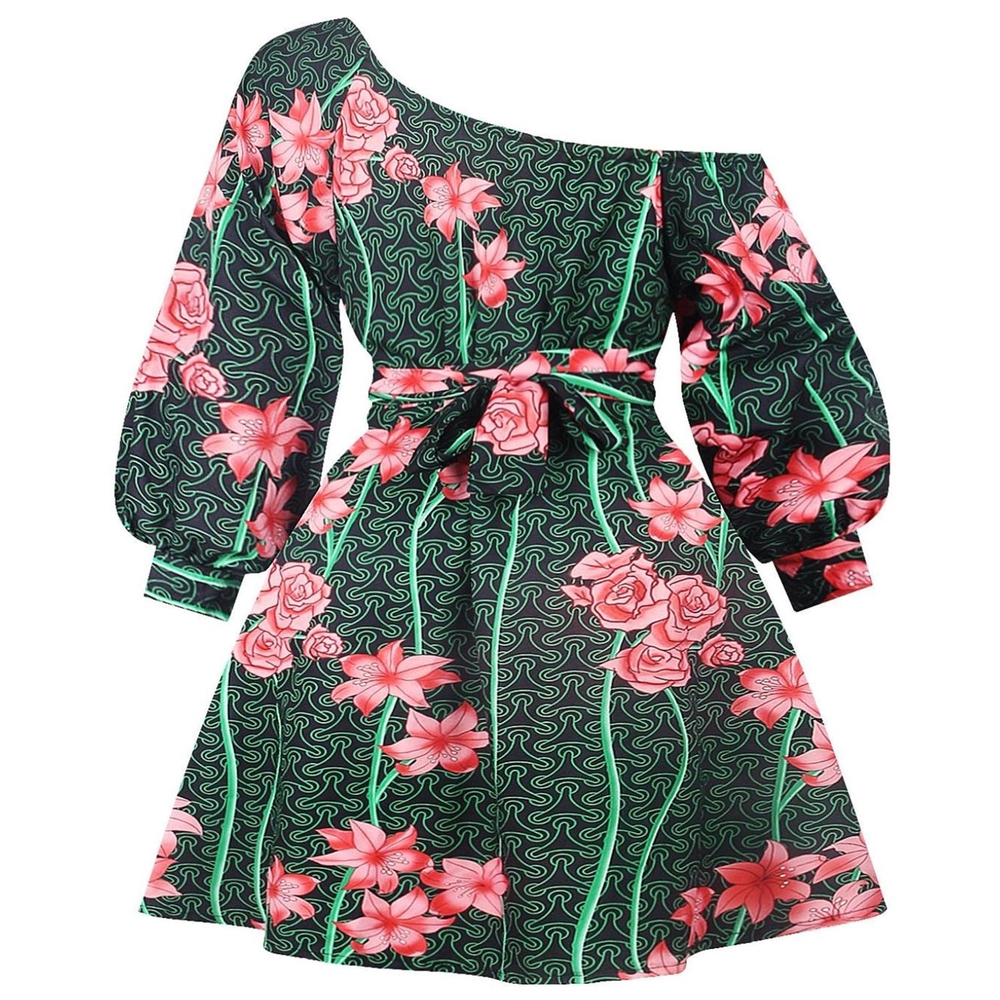 Women's Vintage African Evening Dress