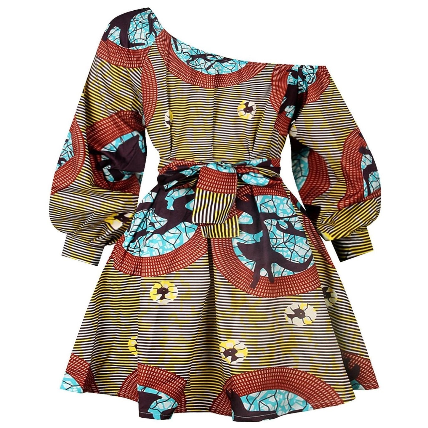 Women's Vintage African Evening Dress