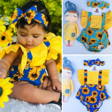 Girl's Sunflower Outfit