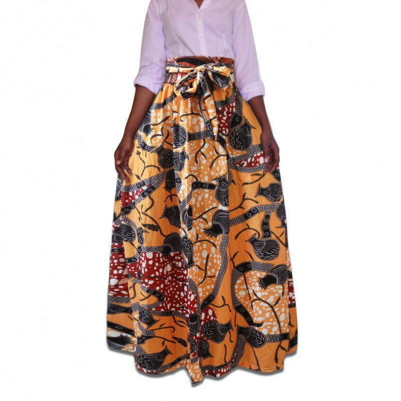 Women's African Printed Skirt