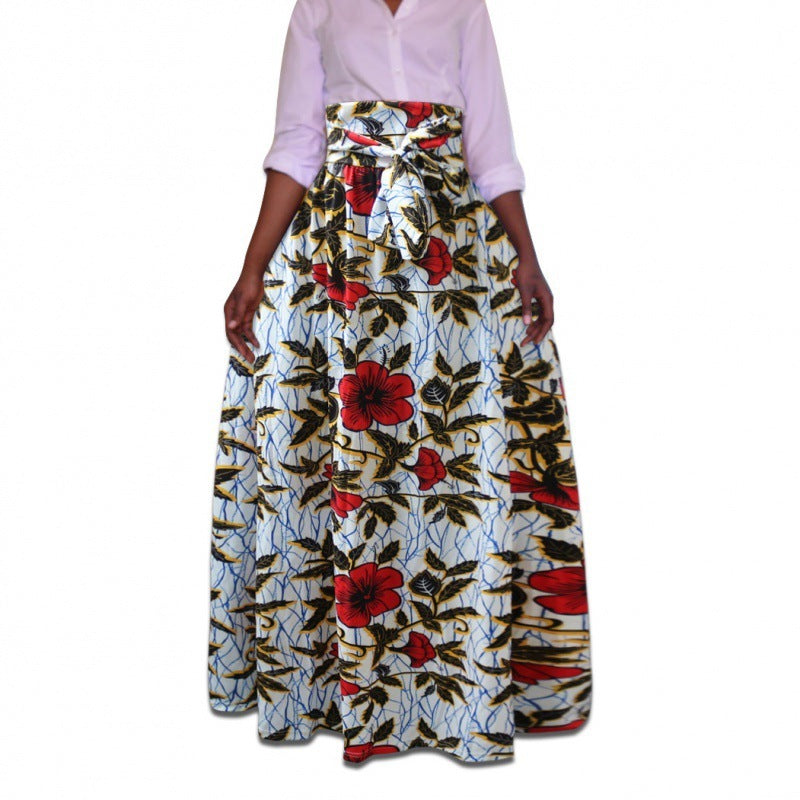 Women's African Printed Skirt