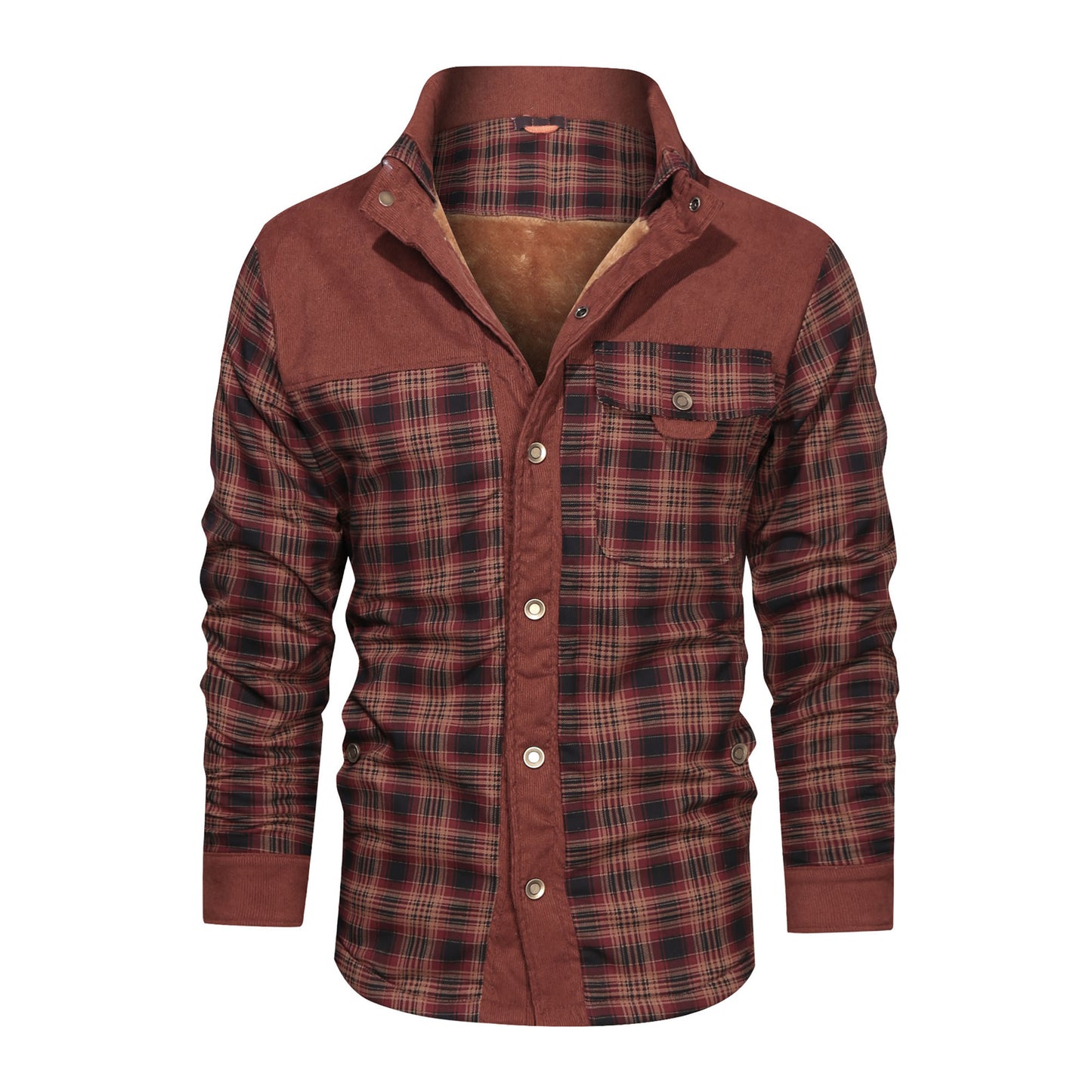 Men's Fleece Thickened Coat