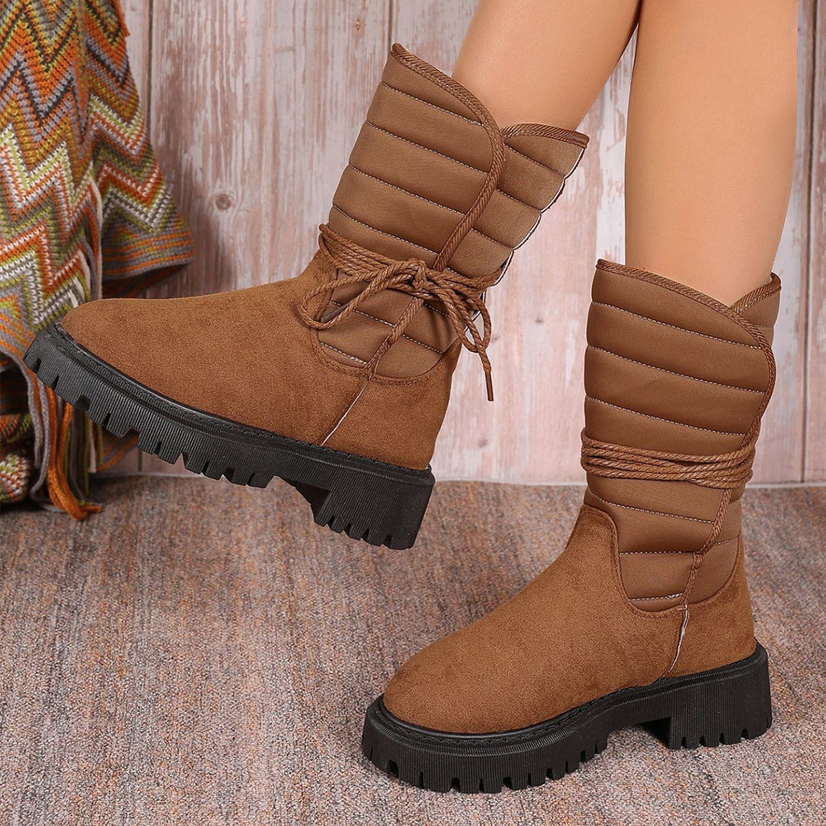 Women's Mid-calf Snow Boots