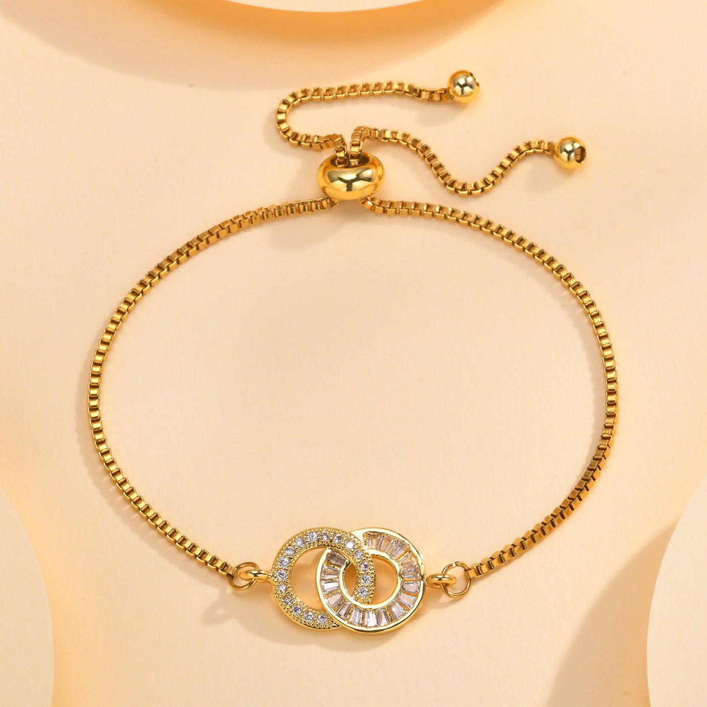 Adjustable Infinity Double-layer Bracelet