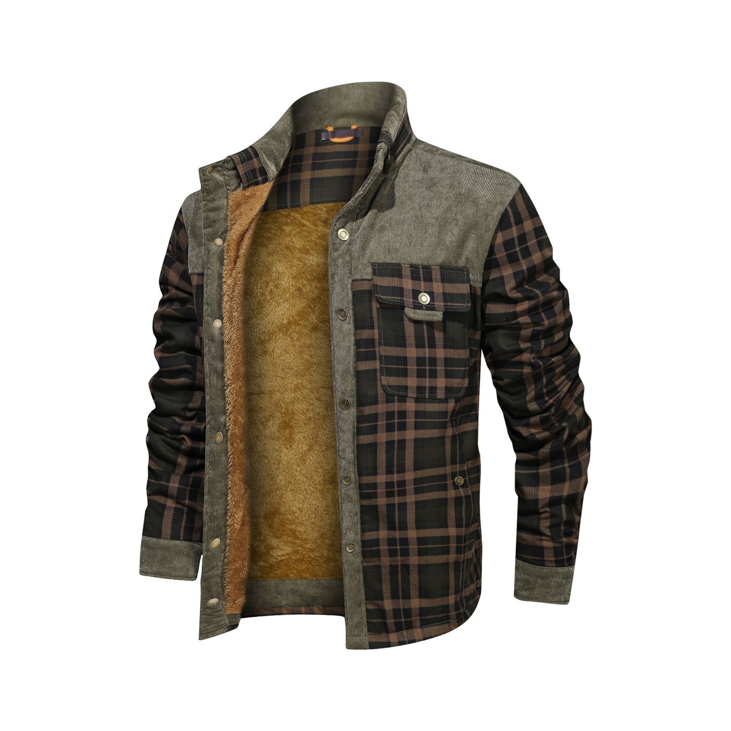 Men's Fleece Thickened Coat
