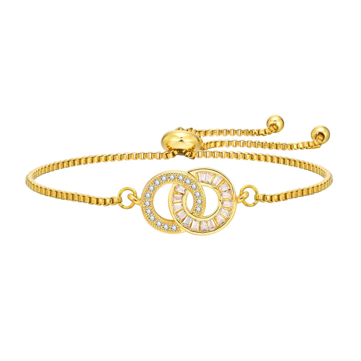 Adjustable Infinity Double-layer Bracelet