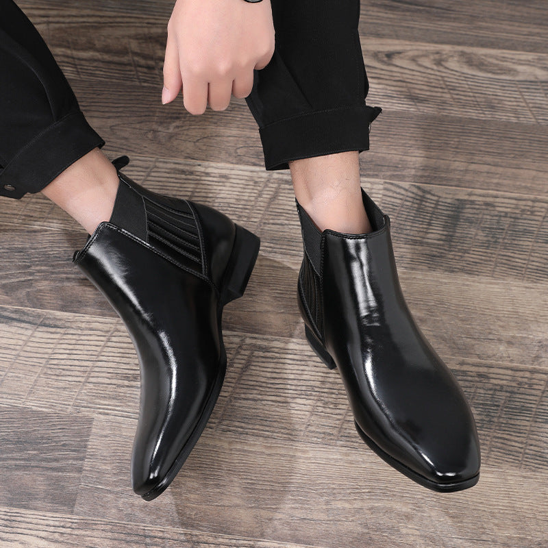 Business Formal Leather style Boots For Men