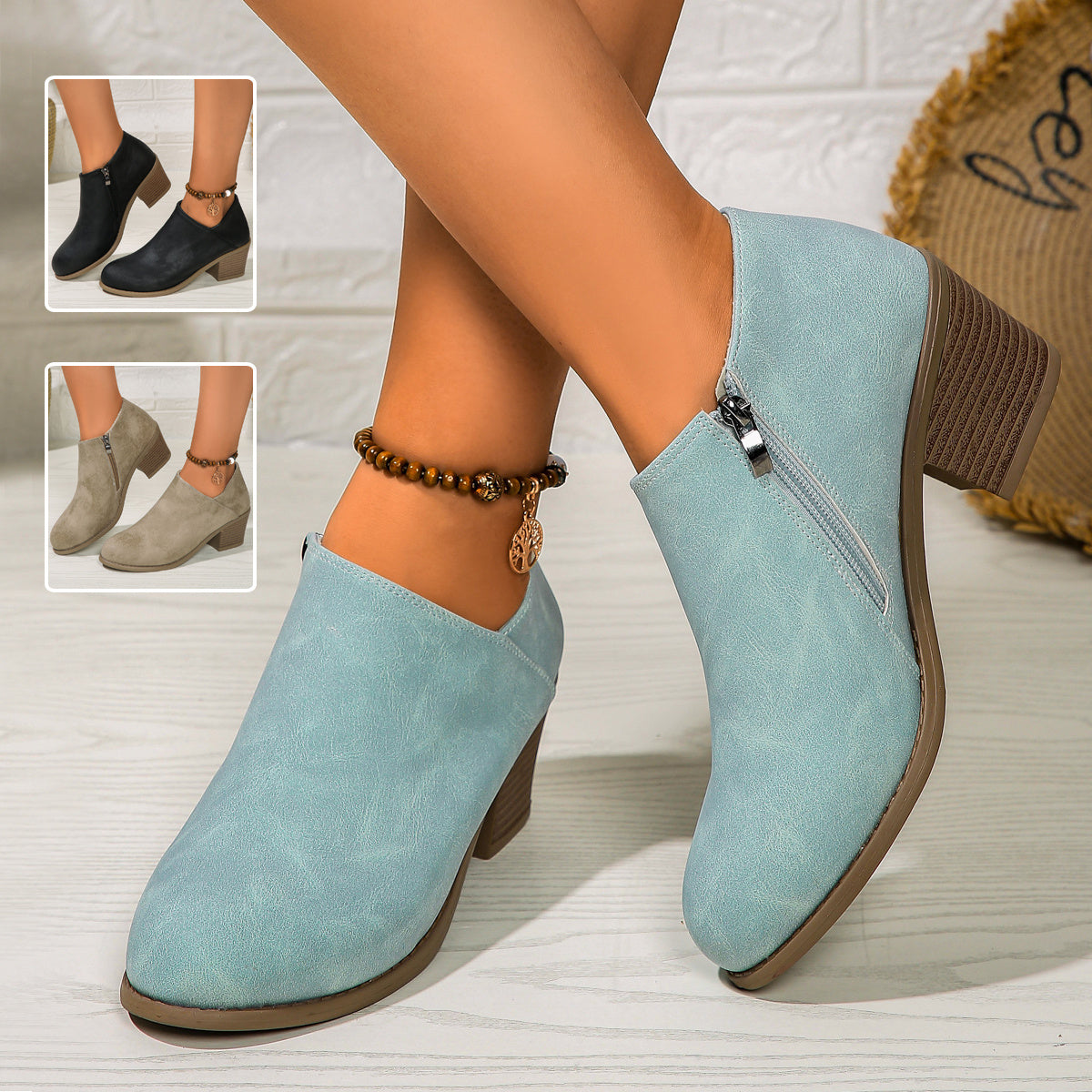 Fashion Fall Winter Ankle Boots