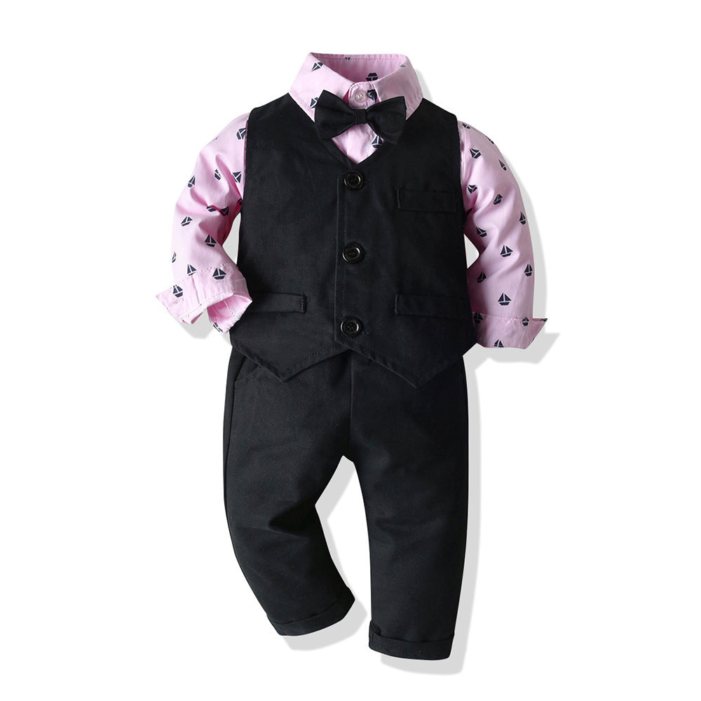 Boy Suit Clothes Set