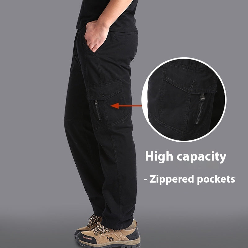 Loose Straight Casual Men's Pants