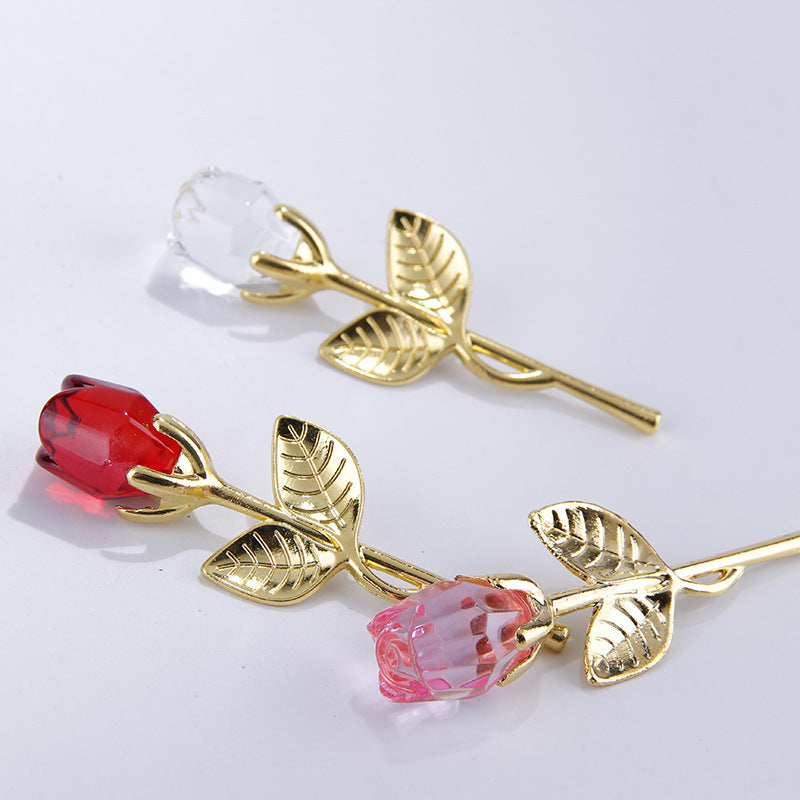 Mother's Day Creative Gift Crystal Rose