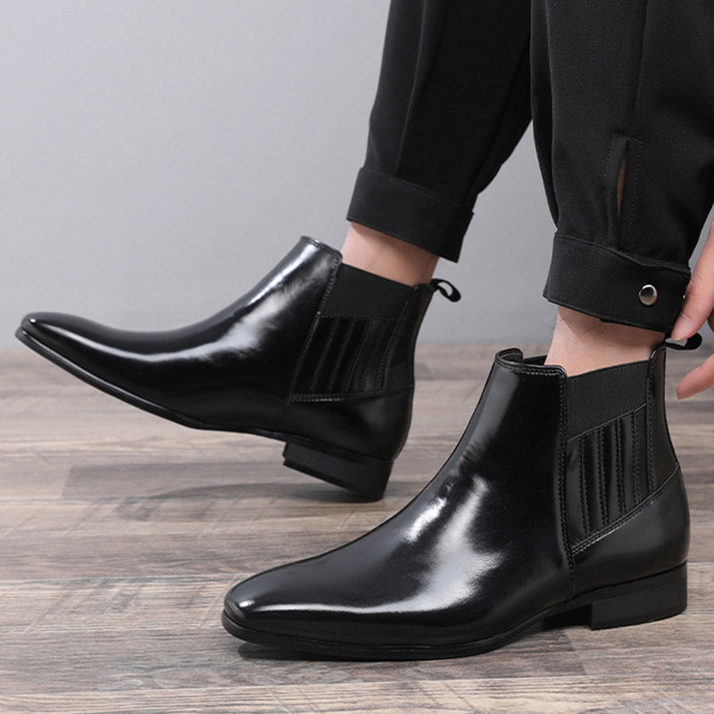 Business Formal Leather style Boots For Men