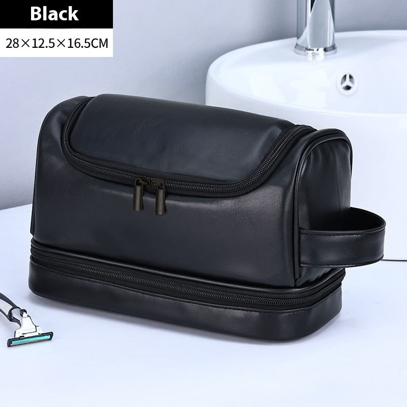 Men's Leather Toiletry Bag