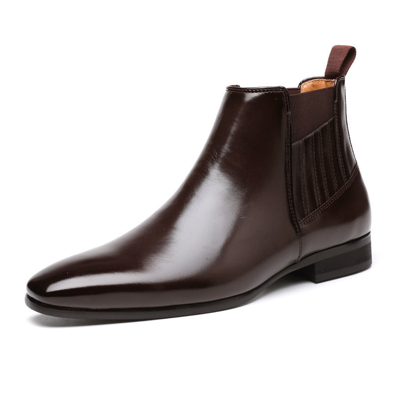 Business Formal Leather style Boots For Men