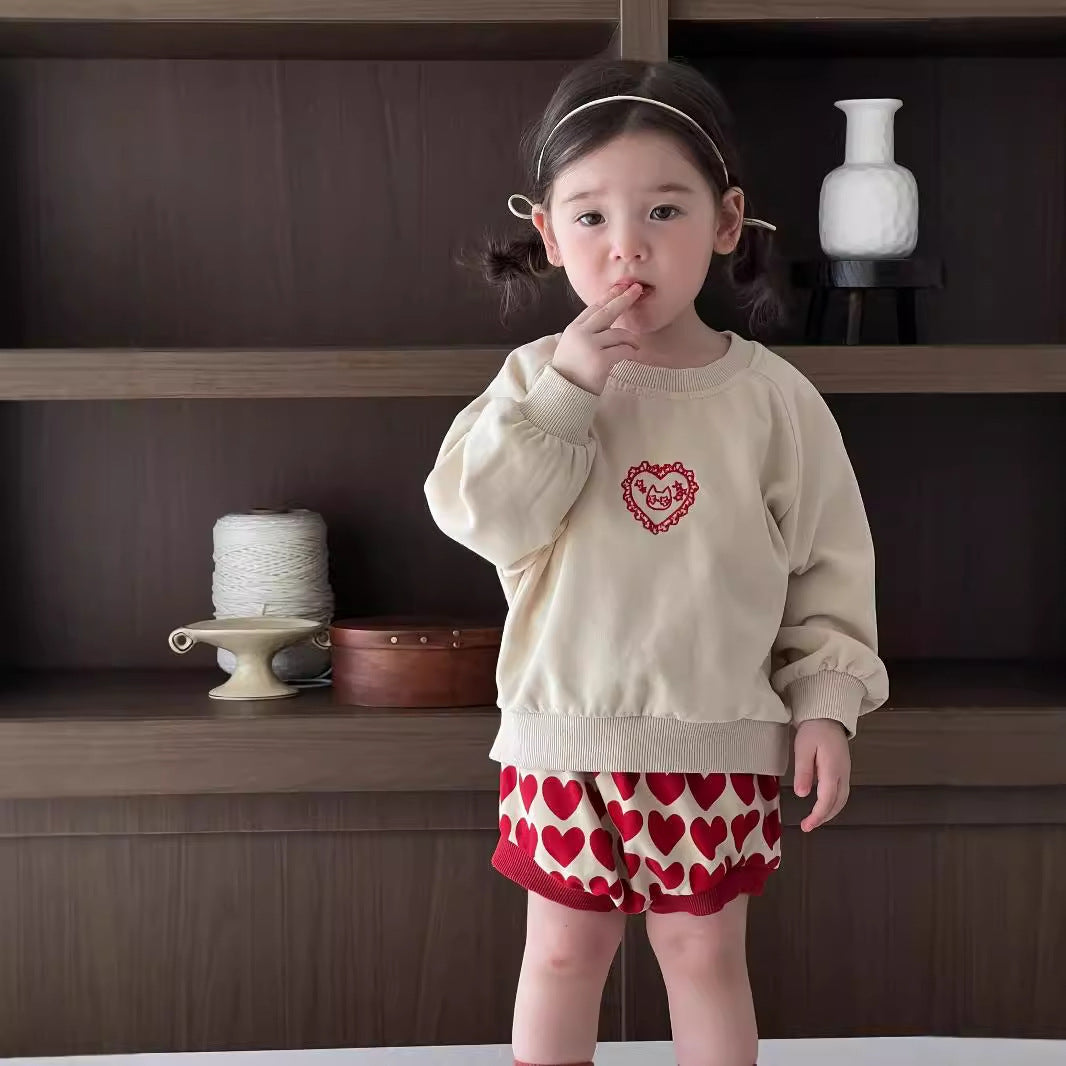 Kids Sweater Two-piece Clothing