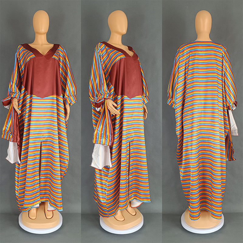 Women's African Fashion Robe Dress