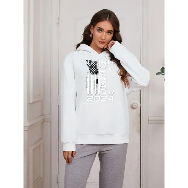 Women Casual Hooded Sweatshirt