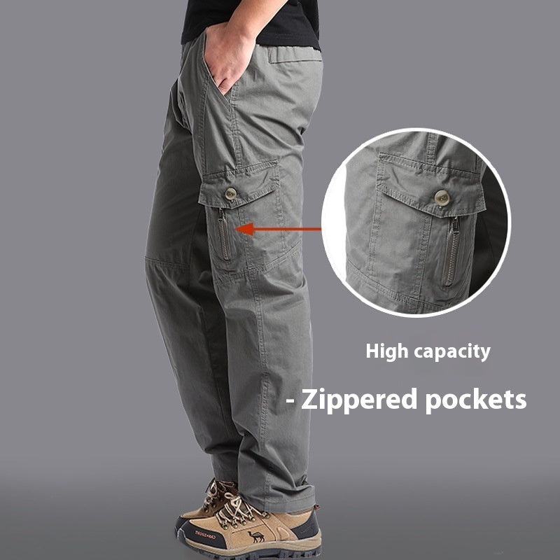 Loose Straight Casual Men's Pants