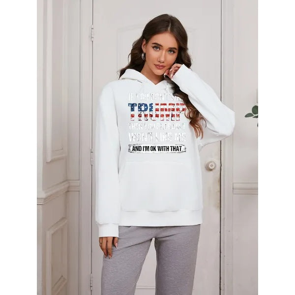 Women Sweatshirt Casual Hooded Sweatshirt