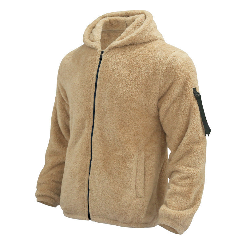 Men's Winter Fleece Hooded Jacket