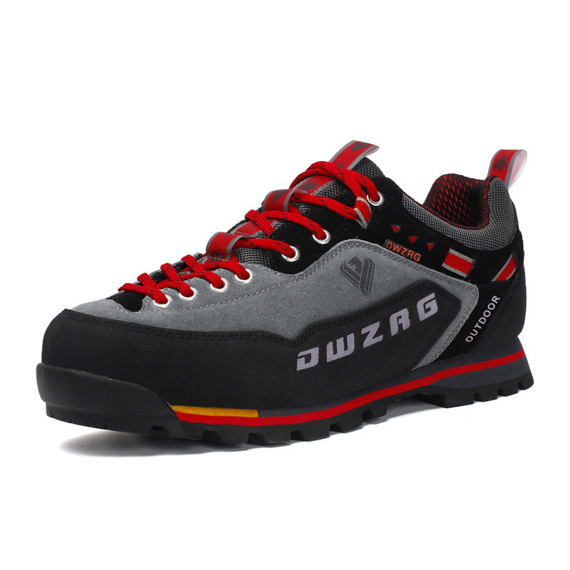 Men's shock absorber hiking shoes