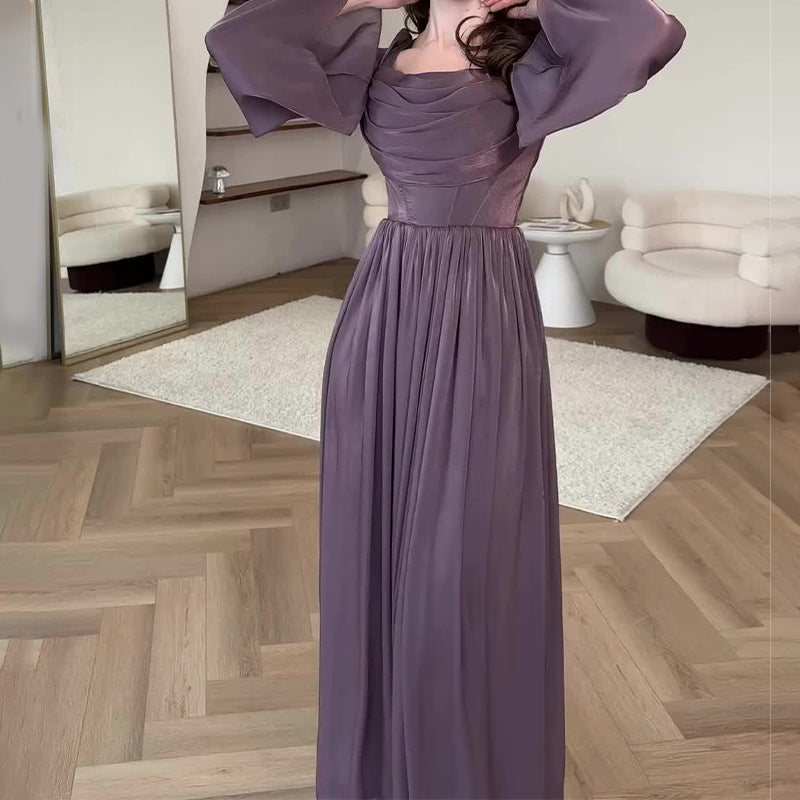 Slim-fitting High Waist Dress