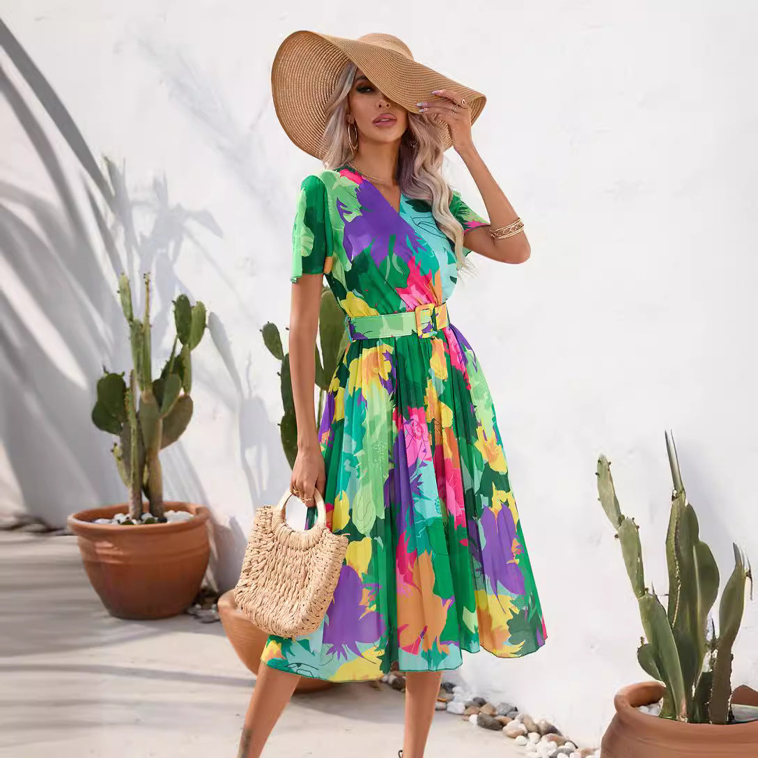 Women's Floral Summer Dress
