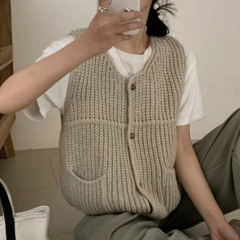 Knitted Vest
