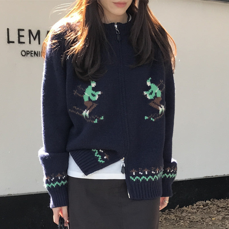 Warm Crochet Sweater