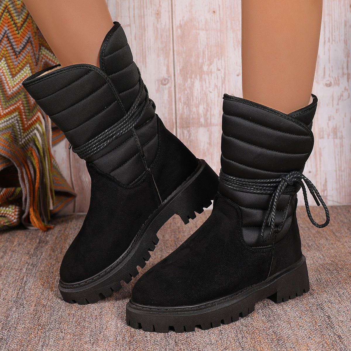 Women's Mid-calf Snow Boots
