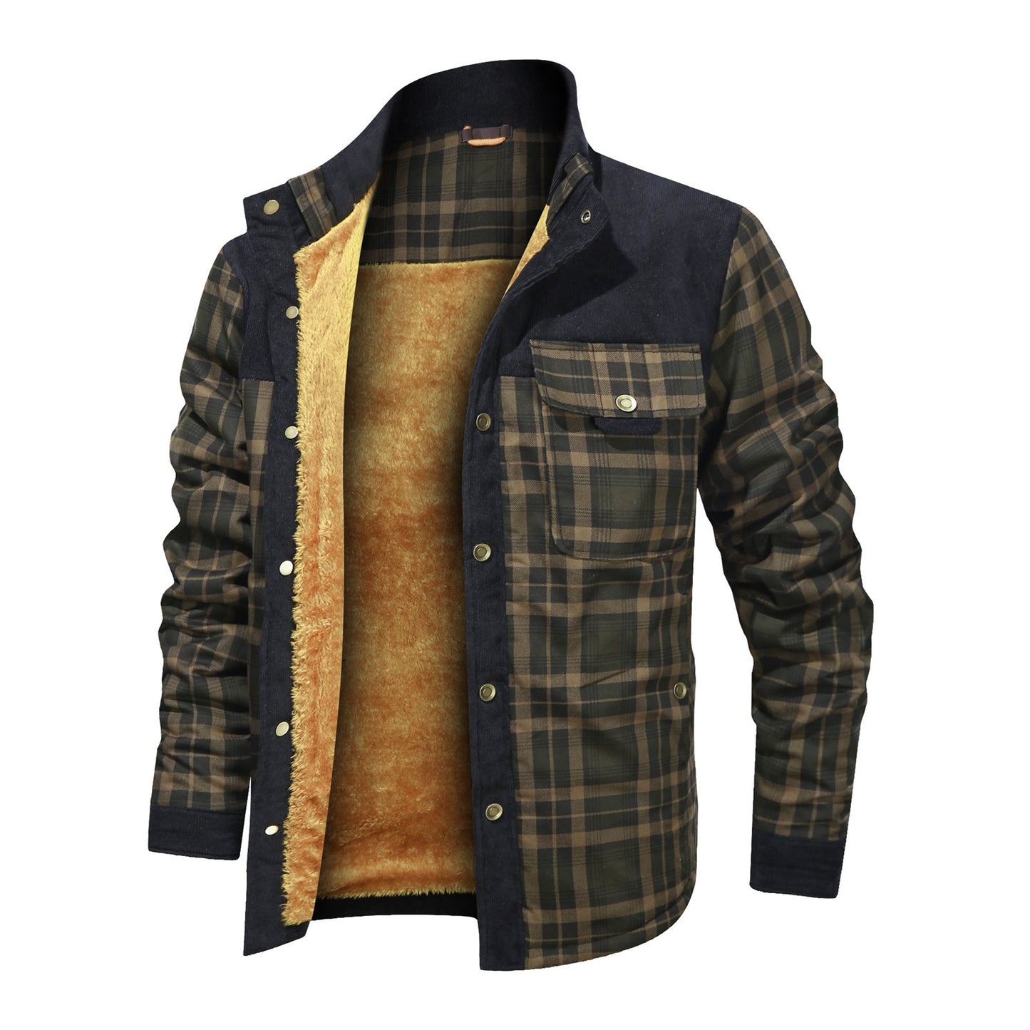 Men's Fleece Thickened Coat