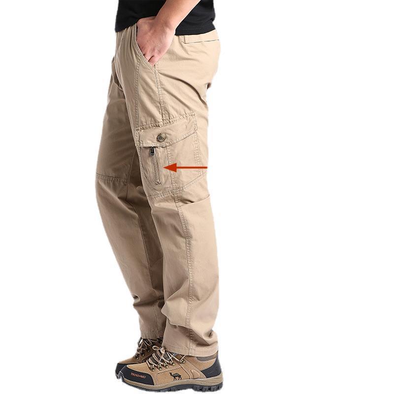 Loose Straight Casual Men's Pants