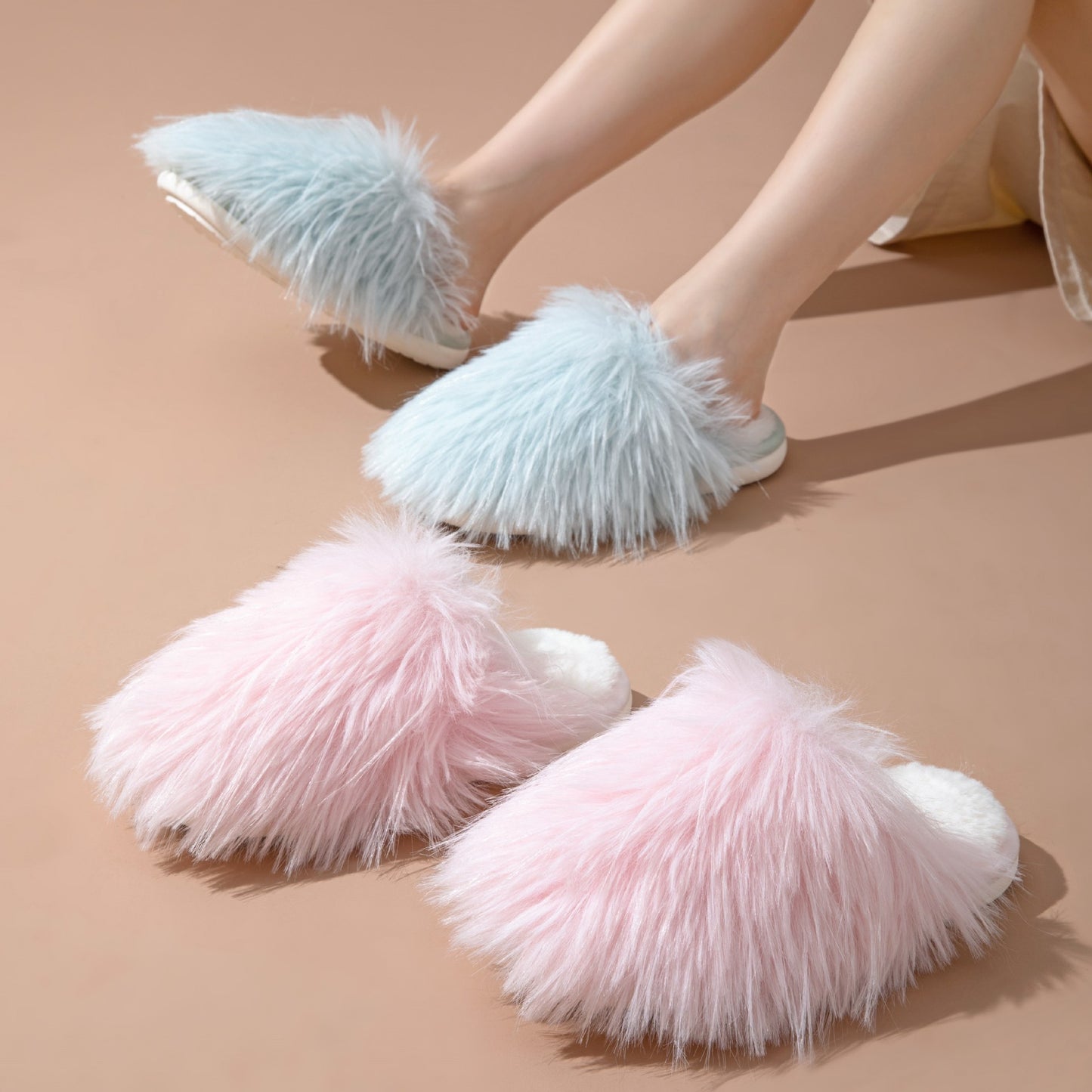 Cotton Candy Indoor Slippers