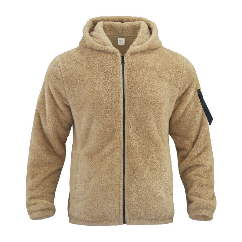 Men's Winter Fleece Hooded Jacket