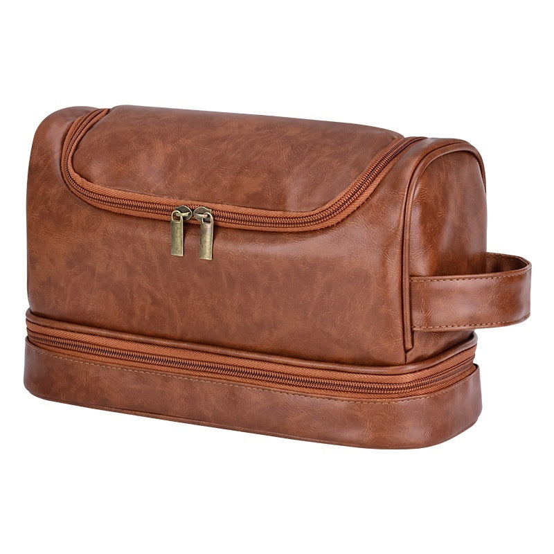 Men's Leather Toiletry Bag