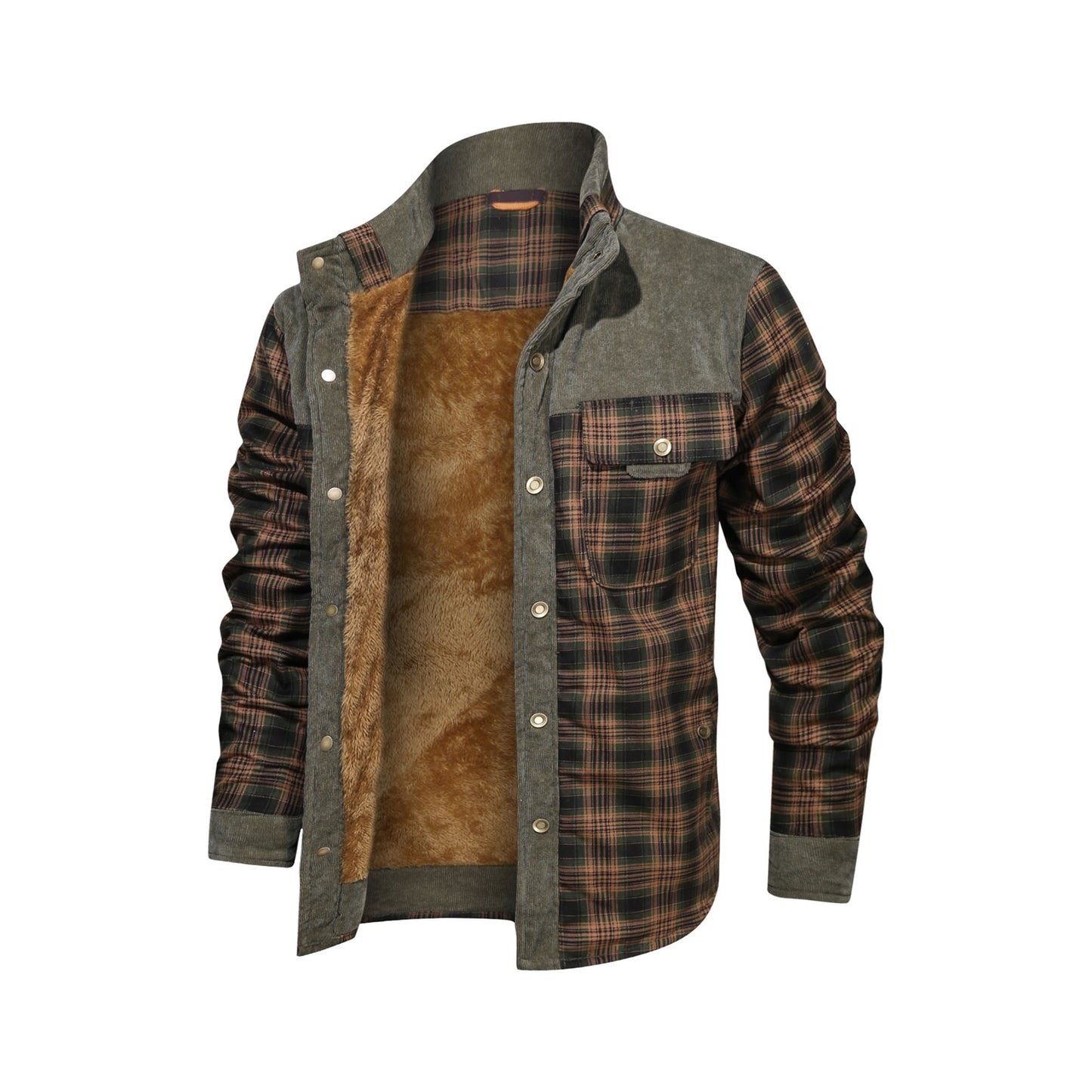 Men's Fleece Thickened Coat
