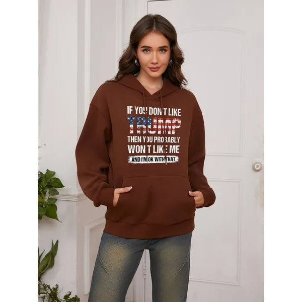 Women Sweatshirt Casual Hooded Sweatshirt