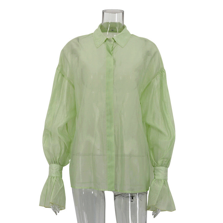 Long Sleeves Loose Shirt
