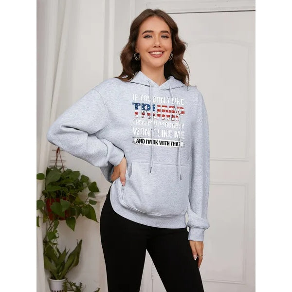 Women Sweatshirt Casual Hooded Sweatshirt