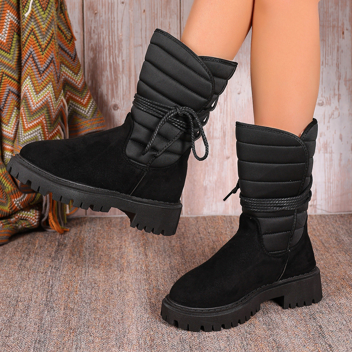 Women's Mid-calf Snow Boots