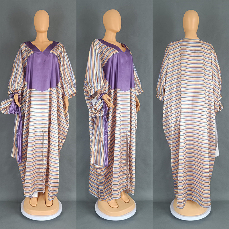 Women's African Fashion Robe Dress