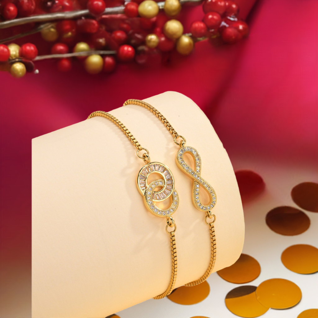 Adjustable Infinity Double-layer Bracelet