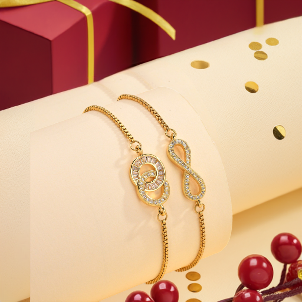 Adjustable Infinity Double-layer Bracelet